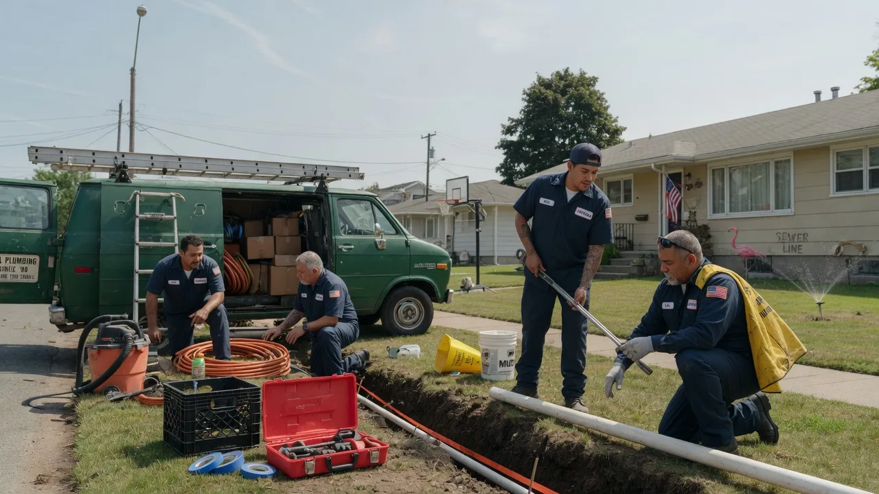 Gas Line Installation in Encampment, WY near me